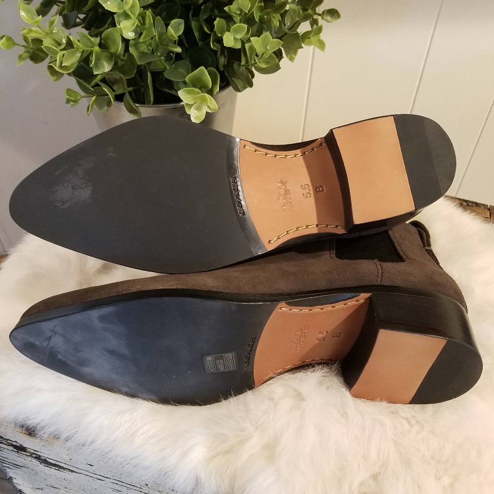COACH SUFFOLK BOOTIE NEW NWOT - Picture 4 of 8
